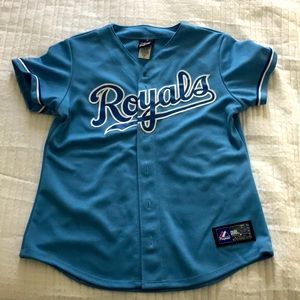 Women’s Majestic Kansas City Royals Jersey, Small